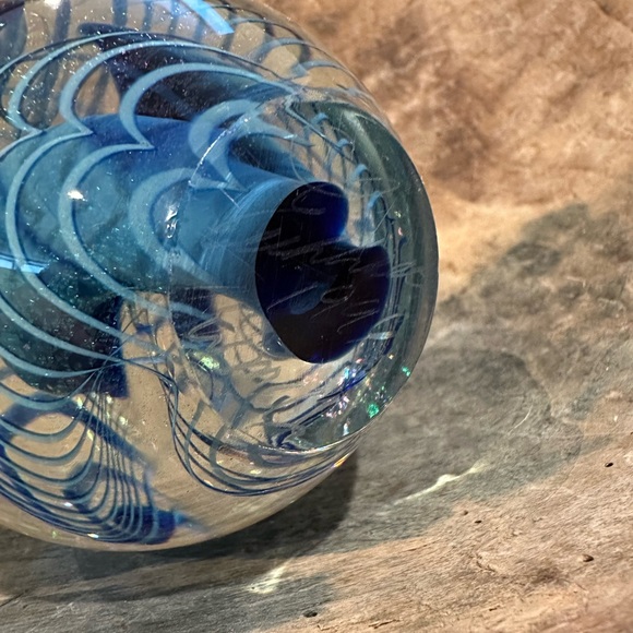 Vintage Robert Eickholt Glass Paperweight 1996 - Picture 9 of 9